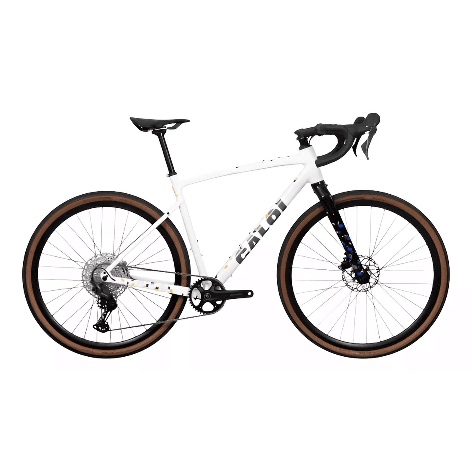 Bicicleta Caloi Arenita Branco Gravel Grx 12v