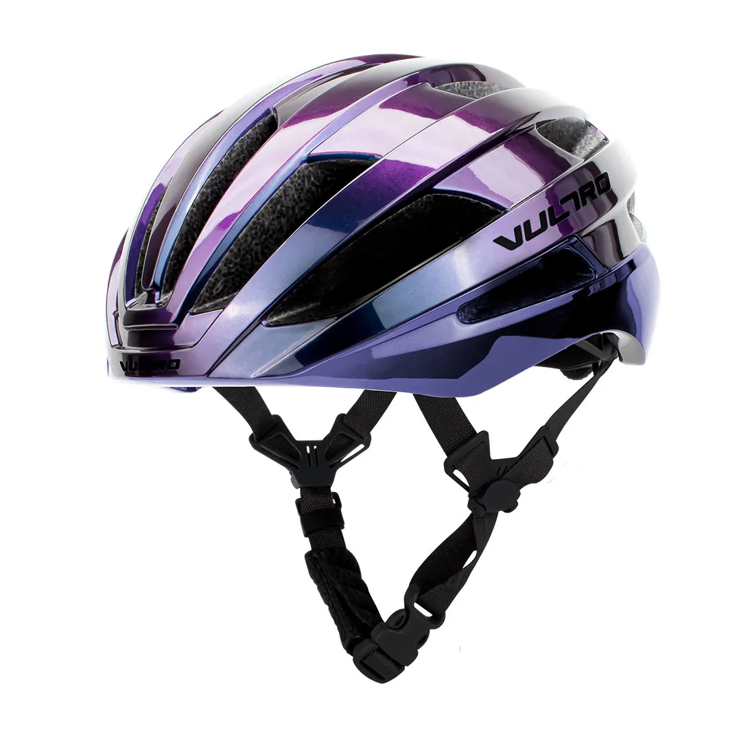 Capacete de Ciclismo Razor – Camaleão Azul – Vultro